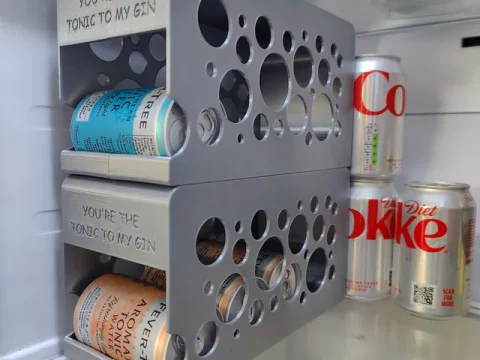 Stackable Tonic Can Dispenser