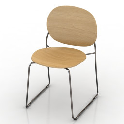Swedese Olive chair 3d model