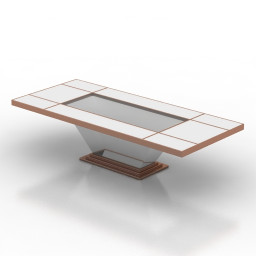 Table Fendi Hall 3d model