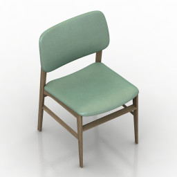 Chair Morelato Sedia Savina 3d model