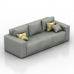 Sofa Blest Tutty 3d model