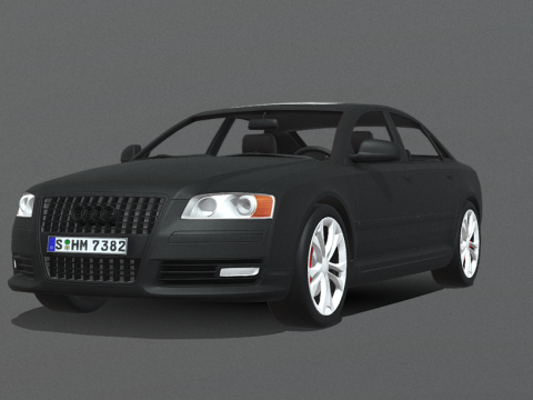 Audi A8 3d model