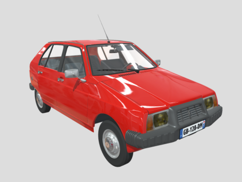 Citroën Visa 3d model
