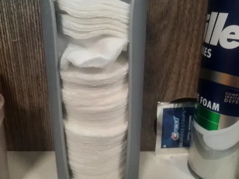Cotton Pad Holder 3d model