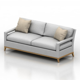 Manhattan Sofa ll 3d model