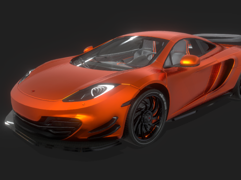 Mclaren MP4-12C Ultimate 3d model