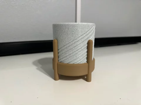 Modern Vase/Planter with Stand 3d model