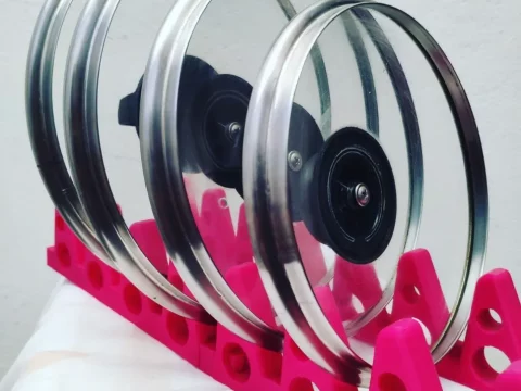 Modular lid holder 3d model
