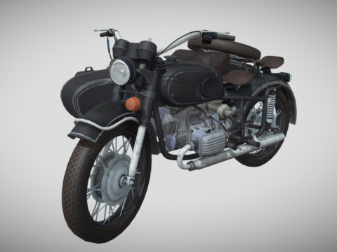 Motorbike 3d model