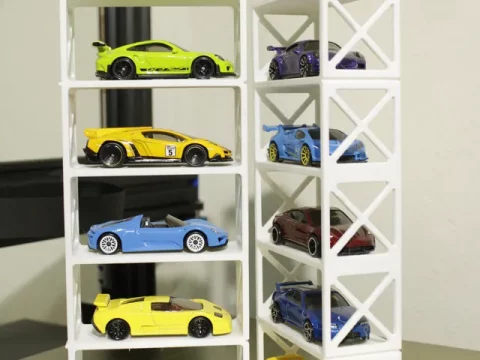 Rack- Stand Hotwheels-Matchbox 3d model
