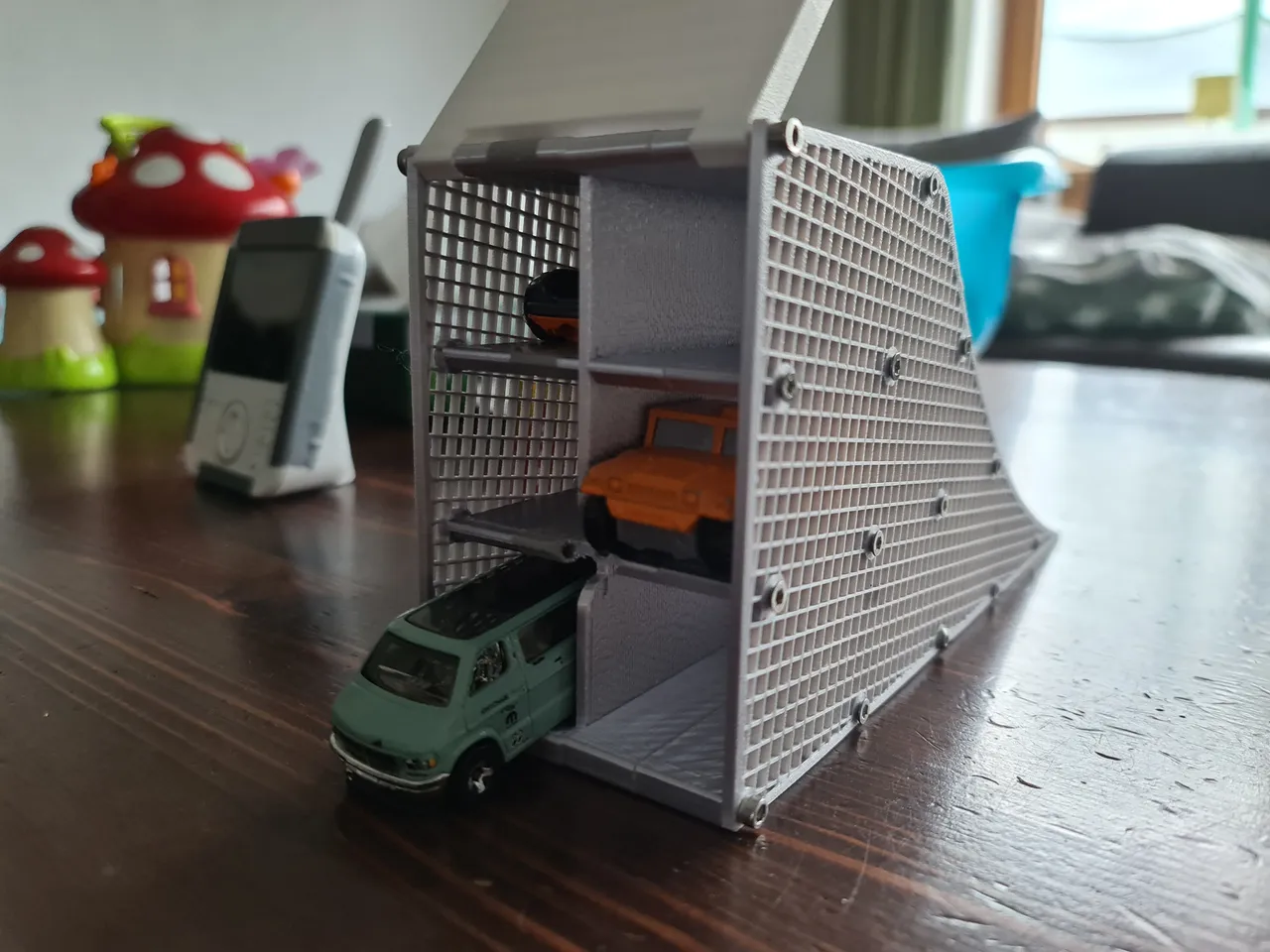 Travelcase / Garage / Ramp for Matchbox or Hot Wheels Cars  3d model
