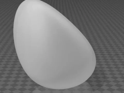 Smooth stone 3d model