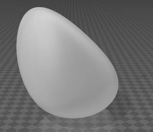 Smooth stone 3d model