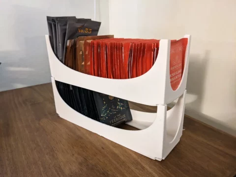 Big Ol' Stackable Tea Bag Caddy 3d model