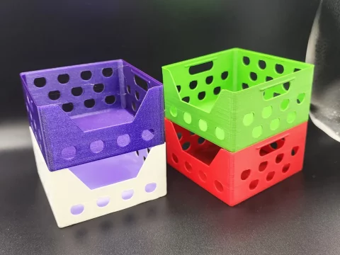 Stacking Organizer Cubes 3d model