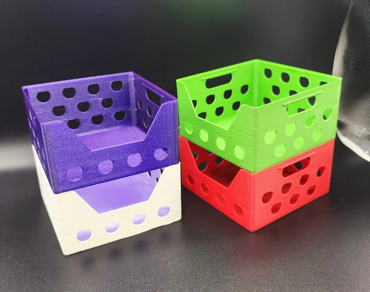 Stacking Organizer Cubes 3d model