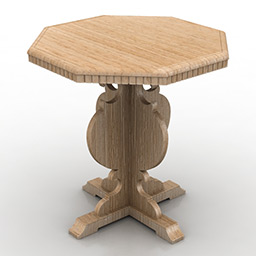Table Roomers Ralph Lauren 3d model