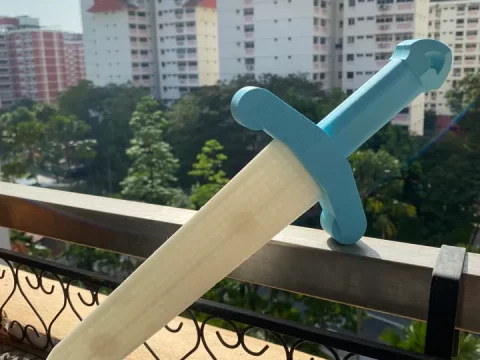 Toy sword 3d model