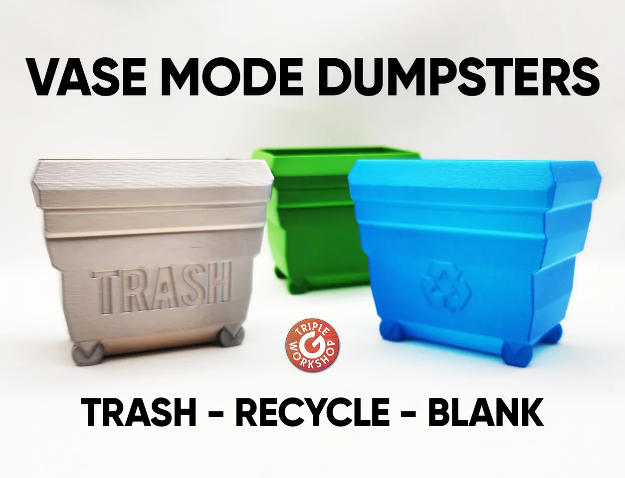 Vase Mode Dumpsters 3d model