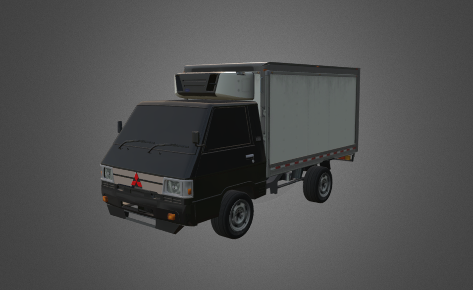 2022 Mitsubishi Colt L-300 3d model