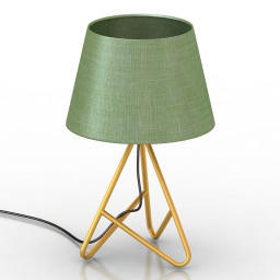 Albus Twisted Table Lamp 3d model