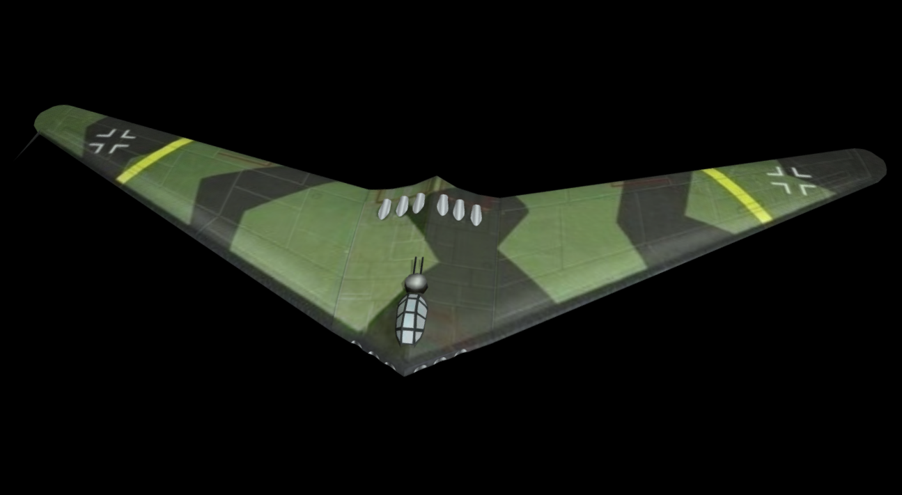 Amerikabomber 3d model