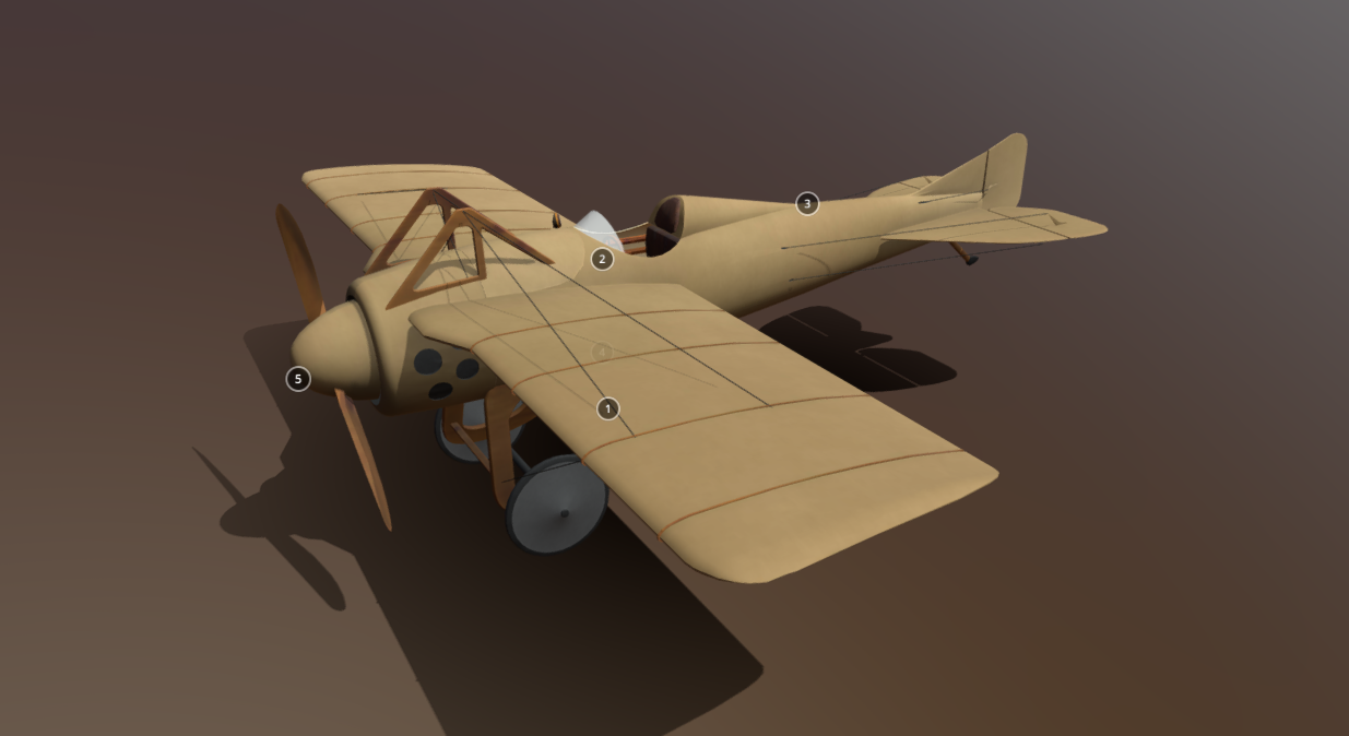 Deperdussin Monocoque 3d model
