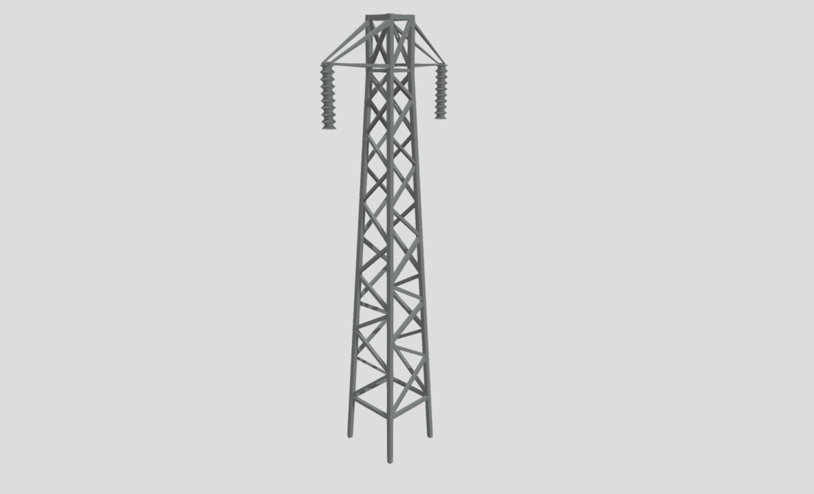 Electric Tower 3d model