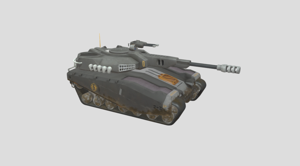 Fortnite IO Tank 3d model