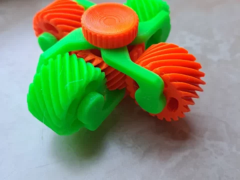 Gear Spinner 3d model