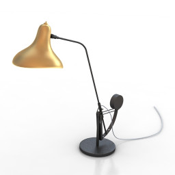 Lamp Mantis 3d model