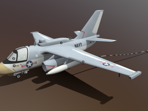 Lockheed ES-3A Shadow 3d model