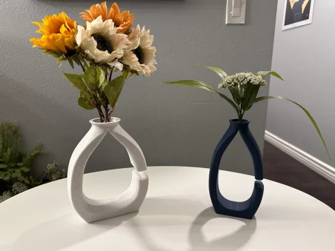 Modern Illusion Vase 3d model