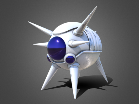 Namek Spaceship 3d model