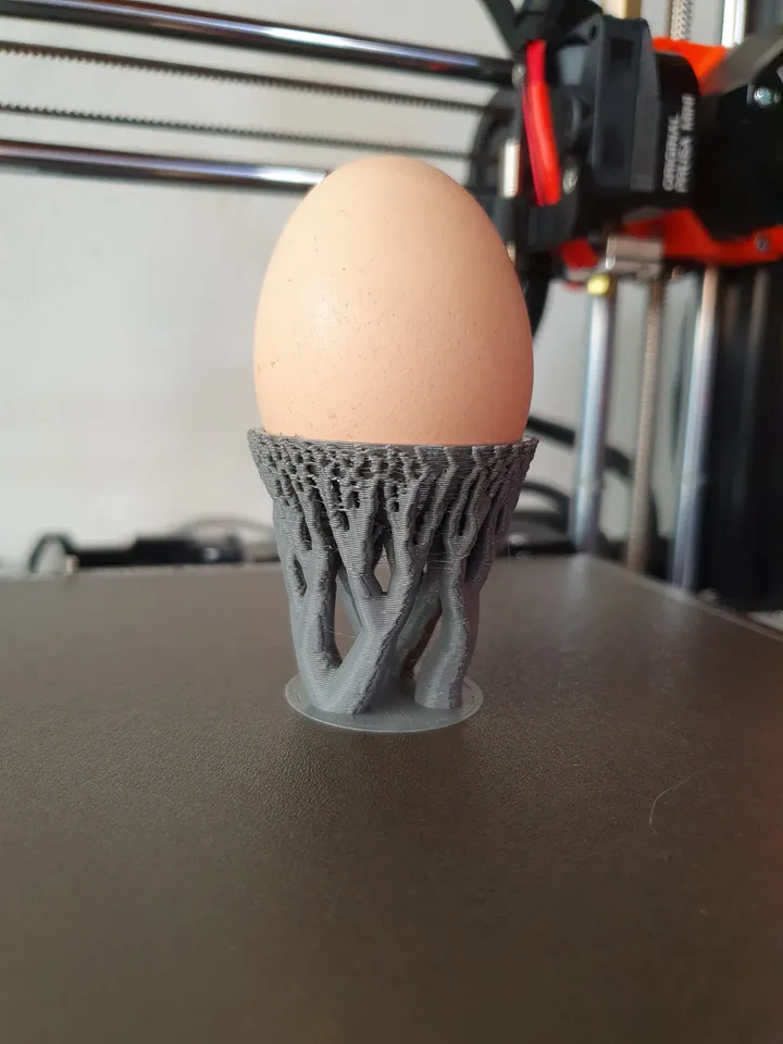 Organic Egg Cup 3d model
