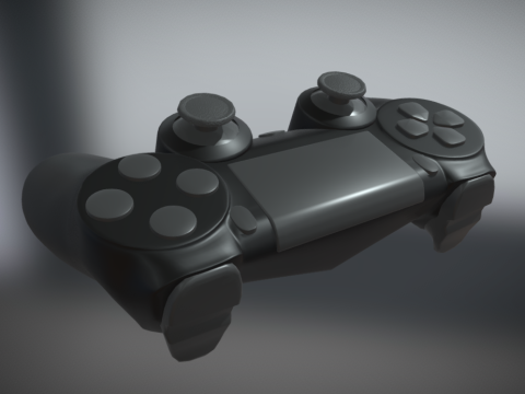 Playstation 4 Controller 3d model