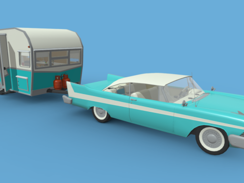Plymouth Fury 1958 "Family version" 3d model