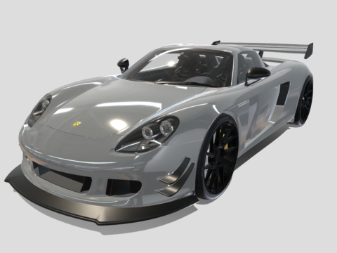 Porsche Carrera 3d model