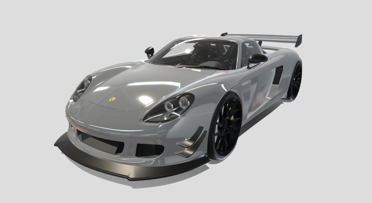 Porsche Carrera 3d model