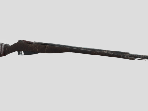 Rifle 3d model
