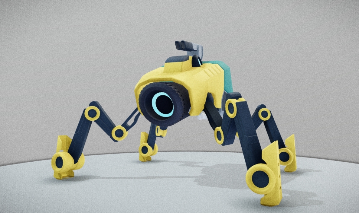 SPIDER ROBOT 3d model