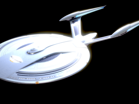 Star Trek Dedication Class U.S.S. Endurance 3d model