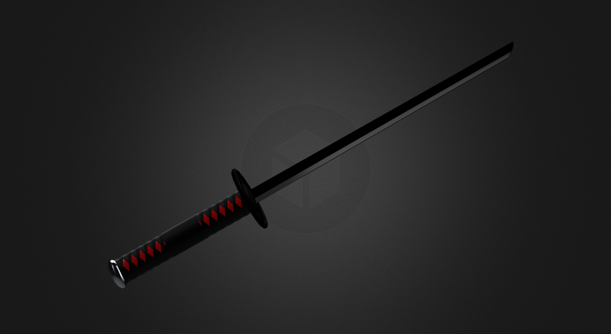 Tanjiro's Sword - DownloadFree3D.com