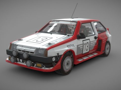VAZ-2108 Rally 3d model
