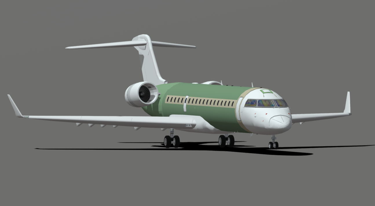 Bombardier CRJ-700 3d model