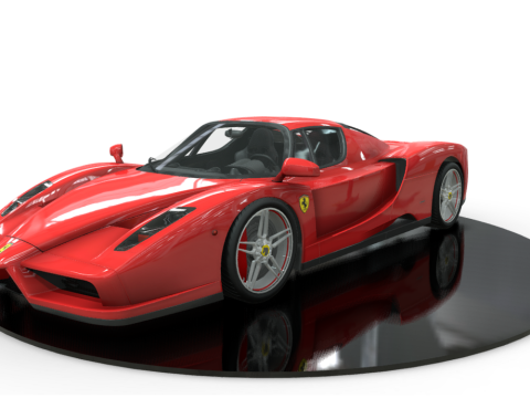 Ferrari Enzo VR Ready 3d model