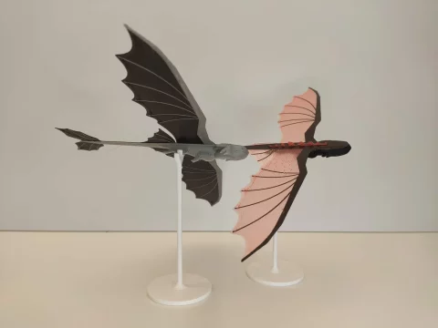 Flying Night Dragon 3d model