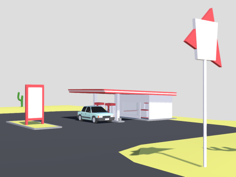 Gas Station 3d model