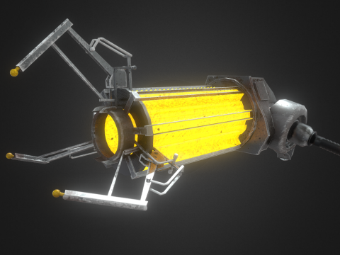 Gravity Gun Half-life 2 3d model