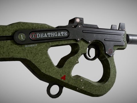 Gun 3d model
